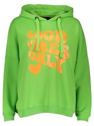 Miss goodlife Bluza w kolorze zielonym rozmiar: XL. Zielone bluzy miss goodlife, xl, bez wzorów, z bawełny, z kapturem. Za 198.10 zł.