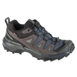 Buty trekkingowe damskie Salomon X Ultra 360 Ltr Gtx. Szare trekkingi Salomon, z gumy, trekkingowe. Za 639.00 zł.