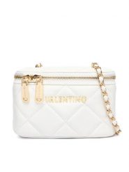 Valentino Torebka Ocarina VBS3KK42R Biały. Białe listonoszki Valentino, bez wzorów, ze skóry, bez dodatków. Za 549.99 zł.