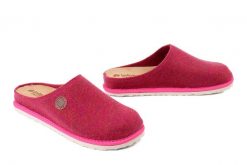 INBLU CS-47 067 azalea, kapcie damskie. Czerwone obuwie domowe Inblu, bez wzorów, bez zapięcia. Za 98.99 zł.