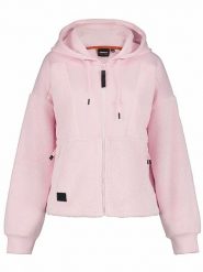 Icepeak Kurtka polarowa "Abbotsa" w kolorze jasnoróżowym rozmiar: M. Różowe swetry Icepeak, m, bez wzorów, z materiału, bez ramiączek. Za 136.45 zł.