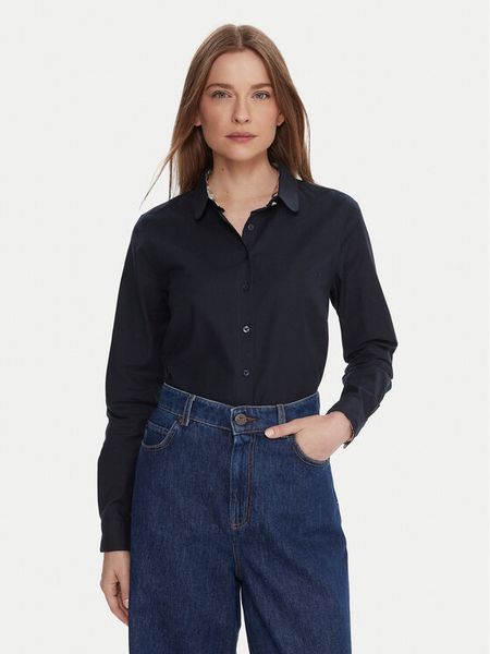 Barbour Koszula LSH1604NY73 Granatowy Regular Fit. Niebieskie koszule Barbour, bez wzorów, z bawełny, bez kołnierzyka, bez ramiączek. Za 329.99 zł.