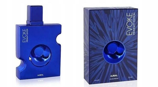 Evoke Midnight Edition 90 ml EDP woda perfumowana męska. Perfumy męskie Ajmal. Za 131.00 zł.