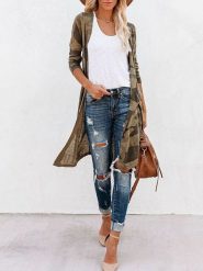 Milan Kiss Kardigan w kolorze khaki rozmiar: S. Brązowe kardigany Milan Kiss, s, bez wzorów. Za 140.53 zł.