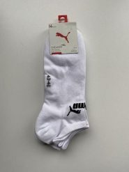 Skarpety unisex Puma QUARTER. Białe skarpety Puma, bez wzorów. Za 79.99 zł.
