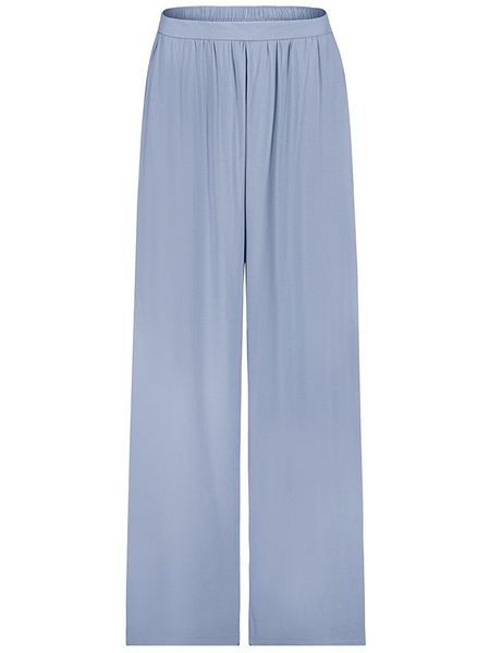 Sublevel Spodnie w kolorze błękitnym rozmiar: XS. Niebieskie spodnie materiałowe Sublevel, na imprezę, s, bez wzorów, z materiału, z podwyższonym stanem. Za 56.79 zł.