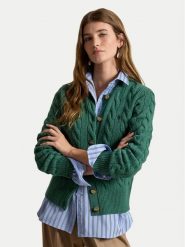 Polo Ralph Lauren Kardigan 211972104502 Zielony Slim Fit. Zielone kardigany Polo Ralph Lauren, xxl, bez wzorów, z wełny. Za 1,199.00 zł.