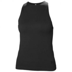 Koszulka sportowa damska Helly Hansen 53940990. Czarne koszulki sportowe Helly Hansen, bez wzorów, bez ramiączek. Za 332.00 zł.
