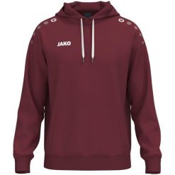 Bawełniana bluza z kapturem Jako One. Czerwone bluzy JAKO, xl, bez wzorów, z bawełny, z kapturem. Za 288.50 zł.