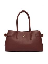 Patrizia Pepe Torebka 8B0305/L162 Brązowy. Brązowe torebki klasyczne Patrizia Pepe, bez wzorów, ze skóry, bez dodatków. Za 1,709.00 zł.