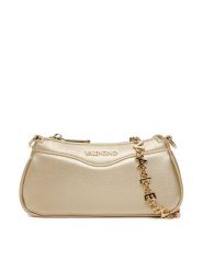 Valentino Torebka Elly VBS9IP13 Złoty. Żółte listonoszki Valentino, bez wzorów, ze skóry, bez dodatków. Za 449.99 zł.