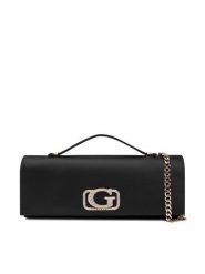 Guess Torebka HWSE93 50720 Czarny. Czarne kopertówki Guess, z aplikacjami, z materiału, bez dodatków. Za 539.99 zł.
