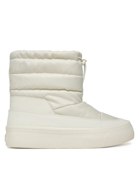 Calvin Klein Śniegowce Vulc Flatf Snowboot Nylon Mix Mg YW0YW01977 Biały. Białe trapery i śniegowce Calvin Klein, z materiału. Za 309.99 zł.
