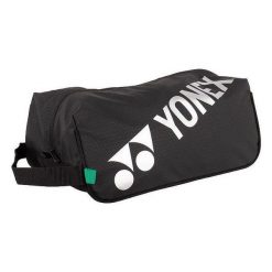 Torba na buty sportowe Yonex Team Shoe Case. Czarne obuwie sportowe YONEX, bez zapięcia, tenisowe. Za 85.00 zł.