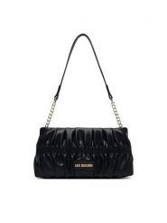 LOVE MOSCHINO Torebka JC4089PP1PLU0000 Czarny. Czarne torebki klasyczne Love Moschino, bez wzorów, ze skóry, bez dodatków. Za 659.99 zł.
