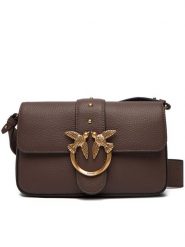 PINKO Torebka Love One Mini Slouchy Fl Al 25-26 104340 A2OX Bordowy. Czerwone torebki klasyczne Pinko, bez wzorów, ze skóry, bez dodatków. Za 1,579.00 zł.