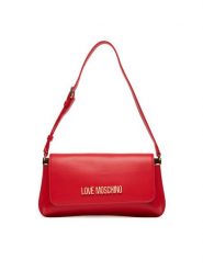 LOVE MOSCHINO Torebka JC4058PP1NLO0500 Czerwony. Czerwone torebki klasyczne Love Moschino, bez wzorów, ze skóry, bez dodatków. Za 749.99 zł.