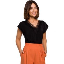 Stylove Bluzka w kolorze czarnym rozmiar: S. Czarne bluzki Stylove, s, bez wzorów, z koronki, bez kołnierzyka, bez ramiączek. Za 118.84 zł.