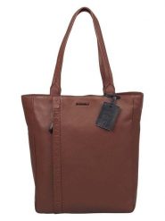 Burkely Skórzana torebka w kolorze jasnobrązowym - 32 x 38 x 10 cm rozmiar: onesize. Brązowe torby na laptopa Burkely, bez wzorów, z materiału, na ramię. Za 295.45 zł.
