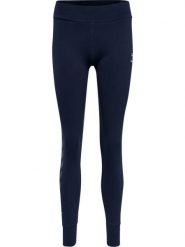 Damskie legginsy bawełniane Hummel Move Grid. Niebieskie legginsy Hummel, xs, bez wzorów, z bawełny, z standardowym stanem. Za 194.00 zł.