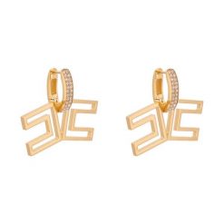 Kolczyki Elisabetta Franchi. Żółte kolczyki Elisabetta Franchi, złote. Za 1,019.00 zł.