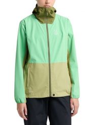 Haglöfs Kurtka funkcyjna "Sparv" w kolorze zielonym rozmiar: XS. Zielone kurtki sportowe Haglöfs, xs, bez wzorów, bez kaptura, outdoorowe. Za 456.87 zł.