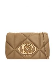 LOVE MOSCHINO Torebka JC4043PP0NKE0105 Brązowy. Brązowe torebki klasyczne Love Moschino, bez wzorów, ze skóry, bez dodatków. Za 799.99 zł.
