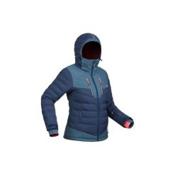 Kurtka narciarska 900 WARM damska. Niebieskie kurtki narciarskie WED'ZE, s, bez wzorów, z materiału, bez kaptura, narciarskie. Za 649.99 zł.