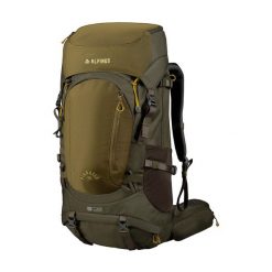 Plecak trekkingowy Alpinus Pinnacle 65l. Zielone plecaki Alpinus, bez wzorów. Za 499.00 zł.