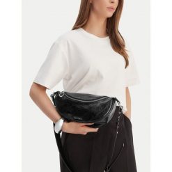 Torebka Badura. Czarne torebki klasyczne Badura, bez wzorów, bez dodatków. Za 169.99 zł.