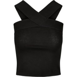 Top Z Krzyżem Na Szyi Dla Pań I Panów. Czarne topy Urban Classics, xl, bez wzorów, bez kołnierzyka, bez ramiączek. Za 64.99 zł.