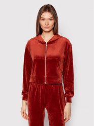 ONLY Bluza Rebel 15266927 Brązowy Regular Fit. Brązowe bluzy Only, l, bez wzorów, z syntetyku, bez kaptura. Za 79.99 zł.