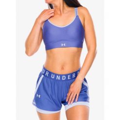 Stanik sportowy Under Armour Infinity 2.0 Mid Sports Bra. Fioletowe bielizna sportowa Under Armour, bez wzorów. Za 161.99 zł.