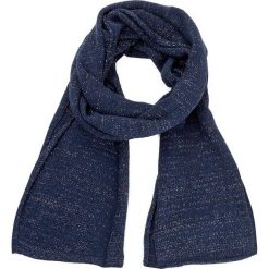 Szal LIU JO - Sciarpa Laminata 20x220 N67272 M0300 Dress Blue 94024. Niebieskie szaliki Liu Jo, bez wzorów, z materiału. W wyprzedaży za 89.00 zł.