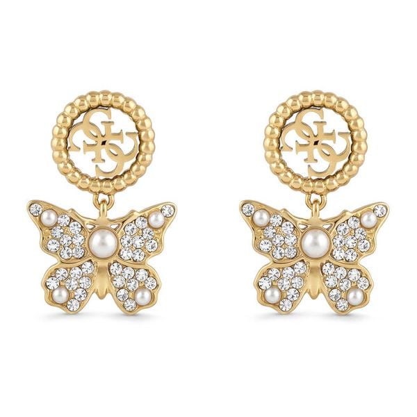 Kolczyki Guess. Żółte kolczyki Guess, złote. Za 198.99 zł.