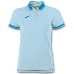 Koszulka polo do tenisa damska Joma Bali II. Niebieskie koszulki polo Joma, xl, bez wzorów, bez kołnierzyka, bez ramiączek. Za 141.85 zł.