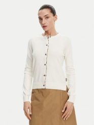 Barbour Kardigan Bredona LKN1008WH71 Écru Regular Fit. Kardigany Barbour, bez wzorów, z bawełny. Za 309.99 zł.