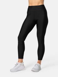 KARI TRAA Legginsy sportowe "Una" w kolorze czarnym rozmiar: XL. Czarne legginsy Kari Traa, xl, bez wzorów, z podwyższonym stanem. Za 130.99 zł.