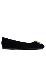 MICHAEL Michael Kors Baleriny Milan 40F5MLFP1S Czarny. Czarne baleriny MICHAEL Michael Kors, bez wzorów, ze skóry, bez obcasa. Za 679.99 zł.