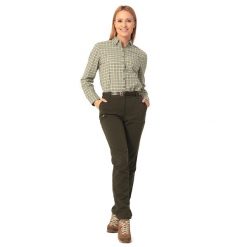 Spodnie turystyczne damskie Tagart AX Lady oddychająca tkanina. Zielone spodnie sportowe tagart, xl, bez wzorów, z tkaniny, outdoorowe. Za 379.00 zł.