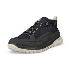 Buty do chodzenia damskie Ecco Ult-trn Low. Czarne trekkingi ecco, z jeansu, trekkingowe. Za 799.00 zł.