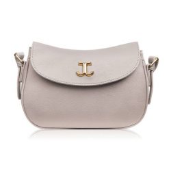 Torebka damska ze skóry syntetycznej beżowa na ramię SP-21-BG. Brązowe torby na ramię bez wzorów, ze skóry, na ramię, bez dodatków. Za 89.00 zł.