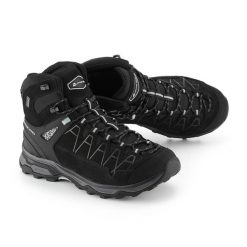 Buty turystyczne skórzane unisex Alpine Pro Vete. Czarne trekkingi Alpine Pro, trekkingowe. W wyprzedaży za 499.00 zł.