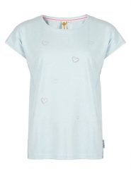 Roadsign Koszulka w kolorze błękitnym rozmiar: M. Niebieskie bluzki Roadsign, m, bez wzorów, z bawełny, bez kołnierzyka, bez ramiączek. Za 43.99 zł.