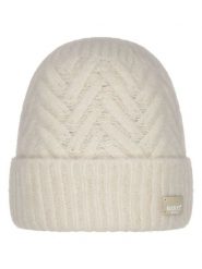 Barts Czapka "Chanary" w kolorze kremowym rozmiar: onesize. Brązowe czapki Barts, z aplikacjami, ze splotem. Za 113.36 zł.