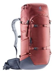 Deuter Plecak "Rise34+" w kolorze jasnobrązowym na rakiety śnieżne - 28 x 72 x 23 cm rozmiar: onesize. Brązowe plecaki Deuter, bez wzorów, z materiału. Za 512.45 zł.