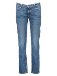Marc O´Polo Dżinsy - Regular fit - w kolorze niebieskim rozmiar: W31/L32. Niebieskie jeansy l, z aplikacjami. Za 231.68 zł.