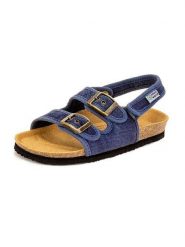 Natural world Sandały w kolorze granatowym rozmiar: 29. Niebieskie sandały Natural World, bez wzorów, klasyczne, z otwartym noskiem, bez obcasa, bez zapięcia. Za 121.99 zł.