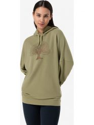 Super.natural Bluza "Feel Good Tok" w kolorze khaki rozmiar: XL. Brązowe bluzy super.natural, xl, bez wzorów, z wełny, z kapturem. Za 339.99 zł.