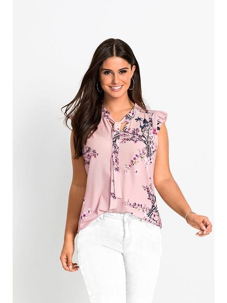 WITT WEIDEN Bluzka w kolorze jasnoróżowym rozmiar: 50. Różowe bluzki WITT WEIDEN, bez wzorów, bez kołnierzyka, bez ramiączek. Za 43.68 zł.